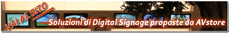 Soluzioni di Digital Signage